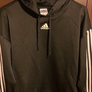 Women’s size large, Adidas hoodie, lightly worn. Great quality!
